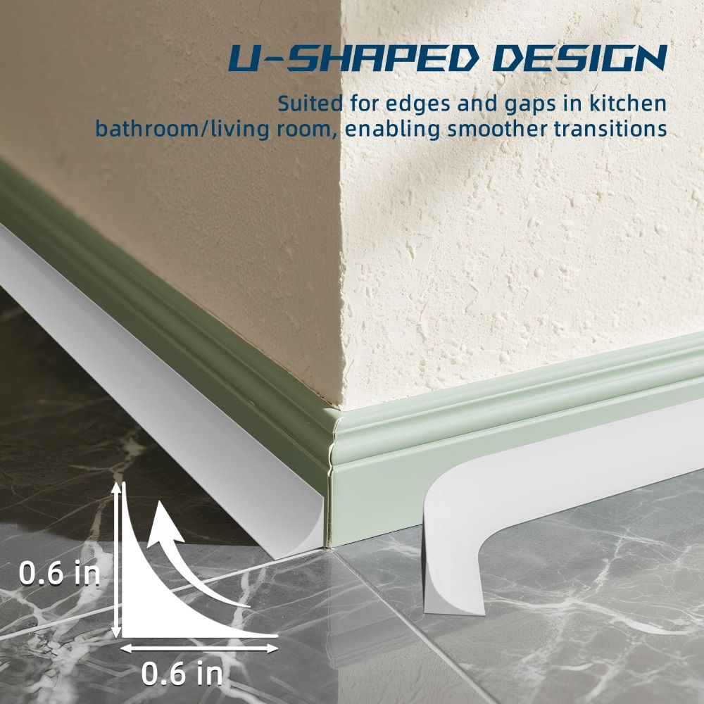 Moldura redonda de un cuarto d - Baseboard Molding Trim reseña y precio