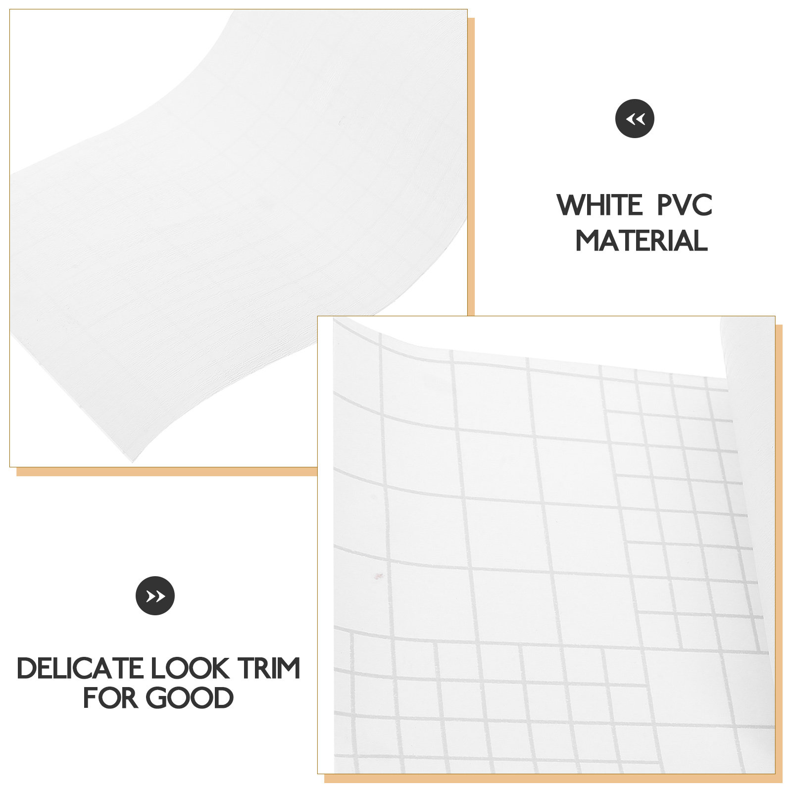 Rodapié de PVC de 5M, Flexible - Baseboard Molding Trim reseña y precio
