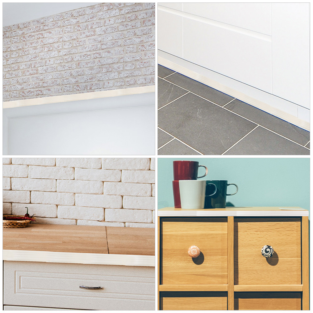 Moldura de Vinilo Flexible Aut - Baseboard Molding Trim reseña y precio
