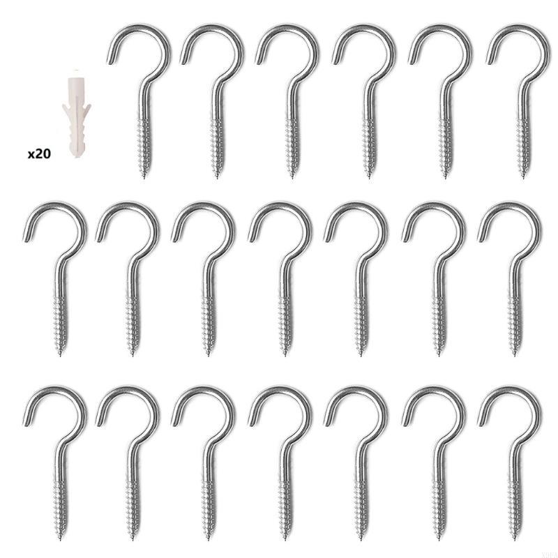 X9FA 20 Uds ganchos techo ganc - Deck Screw Stainless reseña y precio