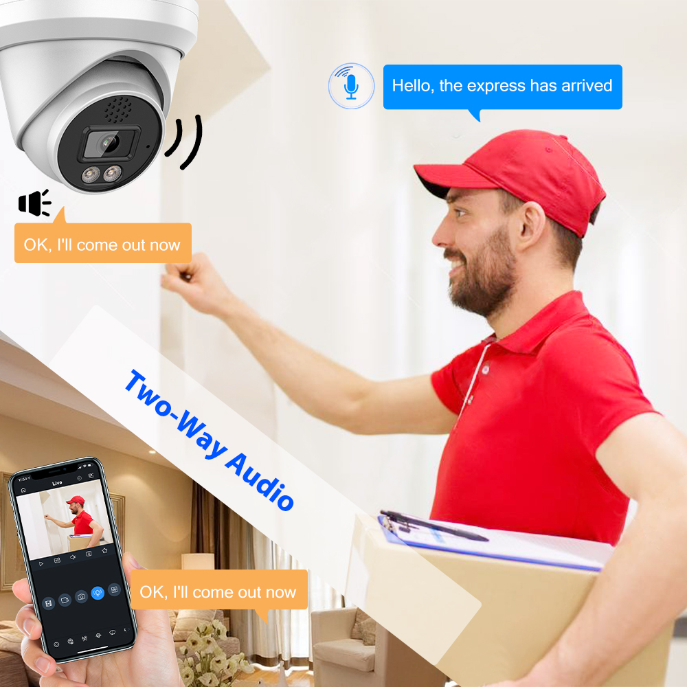 Cámara IP Vikylin de 8MP con V - Home Improvement Definition reseña y precio