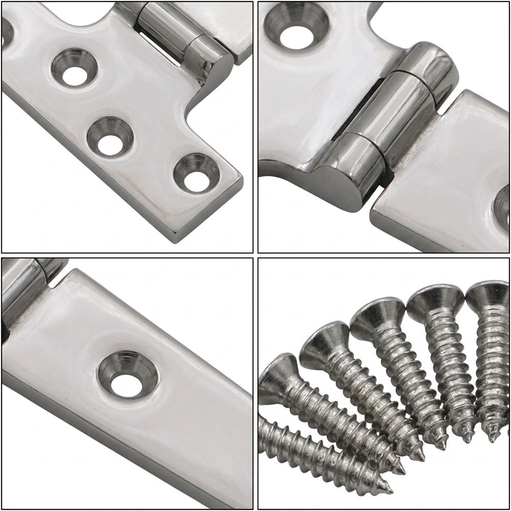 Bisagra en T de Acero Inoxidab - Deck Screw Stainless reseña y precio